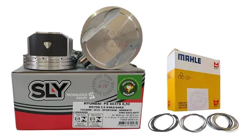 comprar Jogo Pistao Cu002F Anéis Hyundai Ix35 Tucson 2.0 16v G4kd 050mm