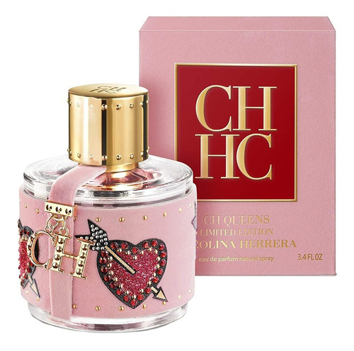 Imagen 1 de 1 de Perfume Ch Queens De Carolina Herrera Eau De Parfum 100 Ml
