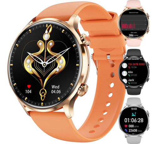 Reloj Inteligente Qs40 Llamada Salud For Mujer Modas 1