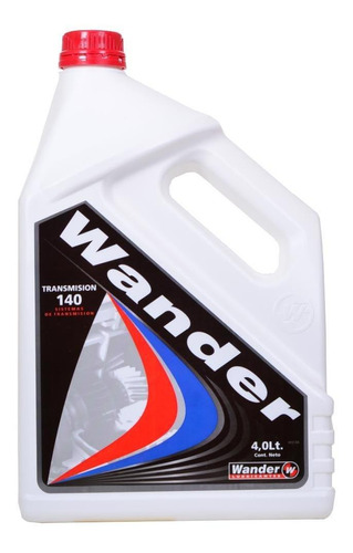 Aceite Lubricante Transmision 140  Wander X 4 Lts