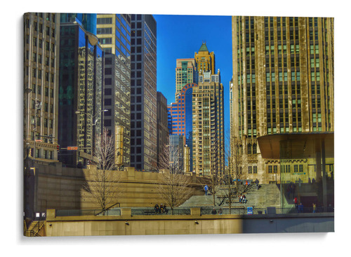 Canvas Lab Cuadro Chicago Riverwalk, 2024 105x70, 2humankind