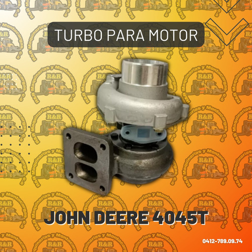 Turbo Para Motor John Deere 4045t