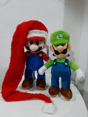 Mario Bros Mod 21 Decoracion Pino Navideño 23 Piezas