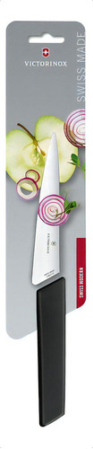 Cuchillo De Cocina Swiss Modern Negro 15cm, Victorinox