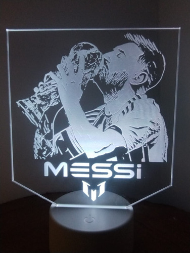 Messi Lampara Led (personalizable)