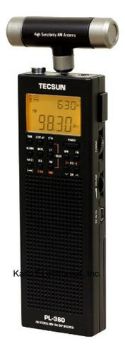 Tecsun Pl-360 Pll Digital Portátil Am - Fm Radio De Onda Cor