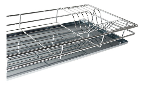 Ecorredor De Pratos Bandeja Inox Fixo Aramada 770mm R480