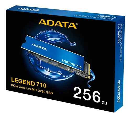 Ssd M.2 256gb Adata Legend Nvme Pcie Gen3 X4 Aleg-710-256gcs