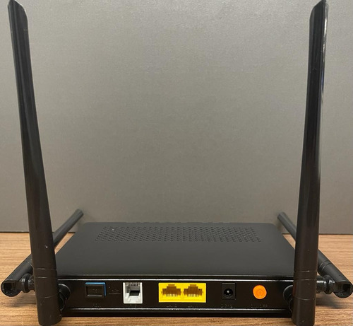 Modem Roteador Com Wifi V-sol Hg323dac Hg323dac Preto