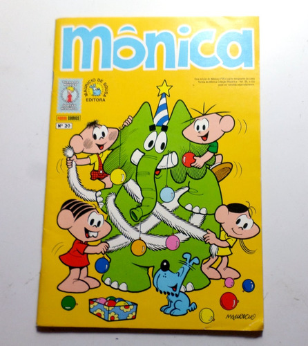 Quadrinhos Mônica Coleção Histórica 20 Turma Da Monica