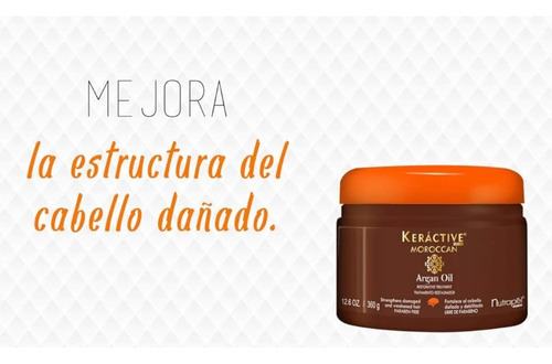 2 Tratamiento Restaurador Keráctive Argan Oil 360 G