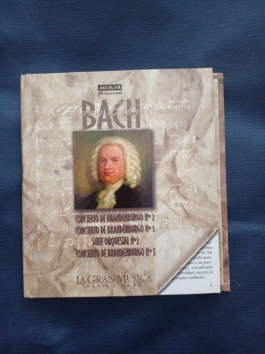 Bach La Gran Musica Paso A Paso Cd + Libro