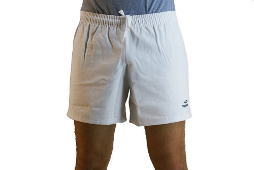 Short Topper Rugby Blanco Hombre Deporfan