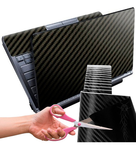 Vinilo Fibra De Carbono Texturado Ploteo Vehicular 152x50 Cm