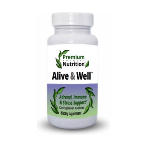 Premium Nutrition | Alive & Well | 120 Vegetarian Capsules