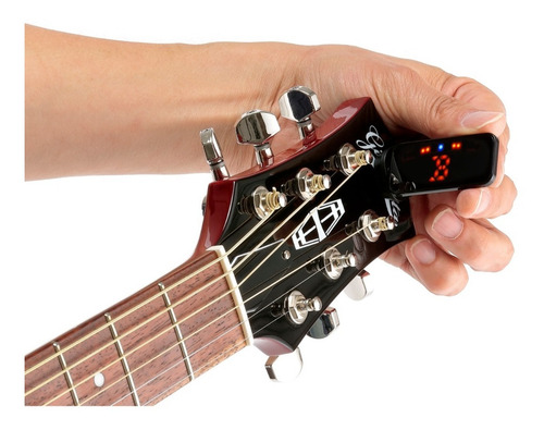 Korg Pitchclip Pc2 Plus Afinador Cromatico De Clip Palermo
