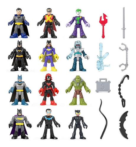 Imaginext Dc Super Friends Caja Sorpresa Ciudad Gotica