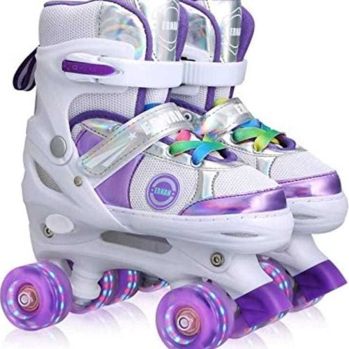 Imagen 2 de 7 de Patines De 4 Cuatro Ruedas Con Luces