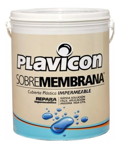 Plavicon Sobremembrana Impermeabilizante Techos 20k Pintumm