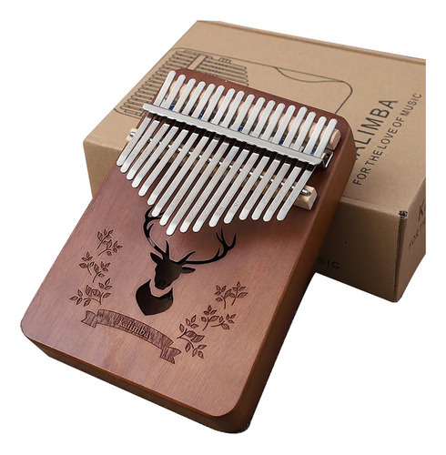 Kalimba Piano De Pulgar De 17 Teclas,instrumento Musical