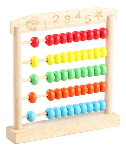Baco De Madera Para Niños, Juguete De Desarrollo, Ábaco De