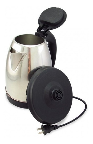 Hervidor De Agua Eléctrico 2lt Tetera Acero Inoxidable Cafet