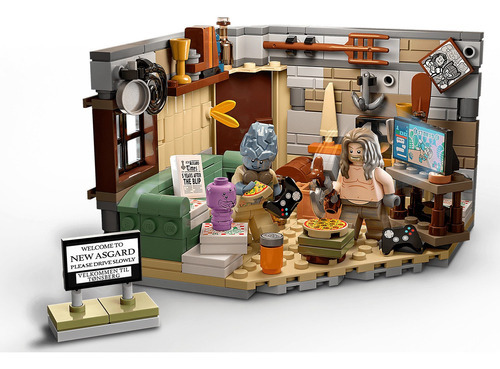 Lego 76200 Thor Asgard Blocos 265 Peças.