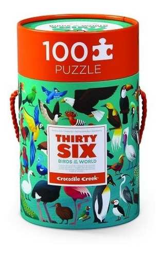 Puzzle 100 Piezas Animales Salvajes Crocodile Creek Edu