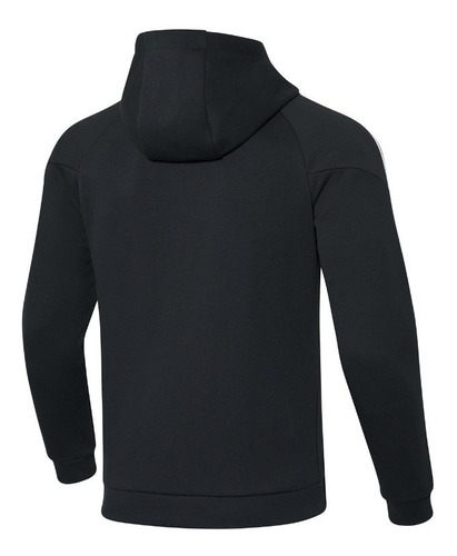 Imagen 2 de 7 de Li-ning Sudadera Cierre Y Capuchón Negra Original Nuevo Fpx
