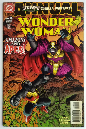 Wonder Woman Anual 8 Dc Comics 1999 Portada Art Adams