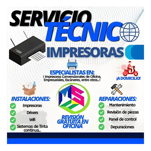 Servicio Técnico Impresoras La Candelaria