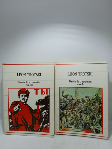 Historia De La Revolución Rusa - León Trotski - 2 Tomos