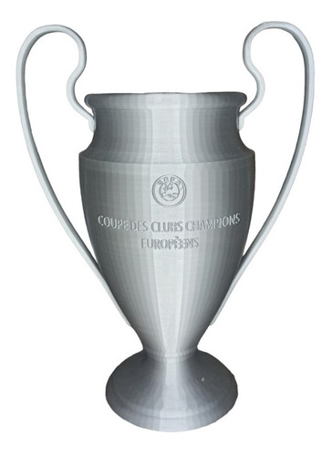 Copa Champions League Impresa En 3d 20cm Personalizada