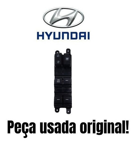 Botão Vidro Elétrico Dianteiro Esquerdo Hyundai Creta