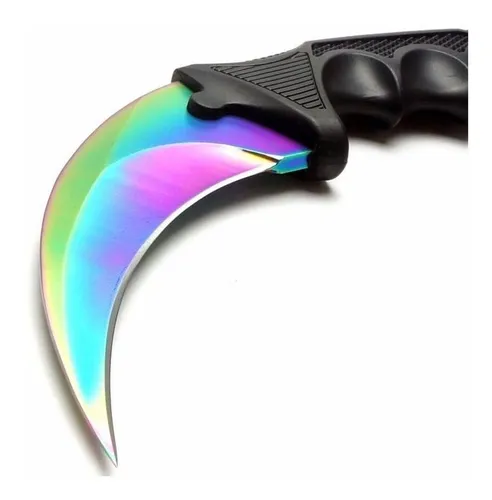 Cuchillo Kerambit Tactico Counter Strike Csgo Fade Tornasola