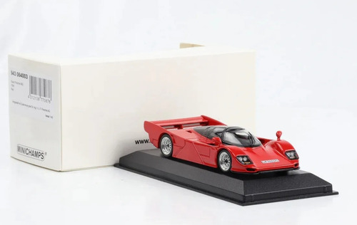 Dauer Porsche 962 Gt Street 1994 Minichamps, Escala 1/43 Rojo