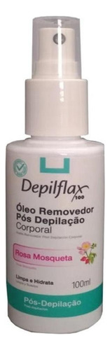 Creme depilatório Depilflax Óleo Removedor Pós Depilação Corporal Rosa Mosqueta corporal