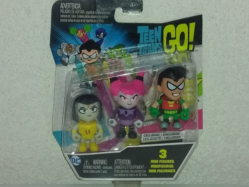 Teen Titans Go!! 3 Minifiguras