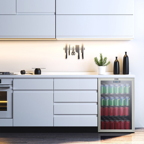 Galanz Frigobar 152 Latas Control De Temperatura Luz Xtem C