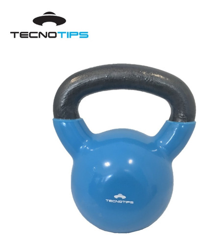 Imagen 2 de 8 de Pesas Rusas Kettlebell 10 Kg Hierro Fundición Recubierta