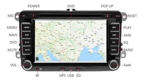 Dvd Vehiculo K0212 Hd 7 Espejo Retrovisor Monitor