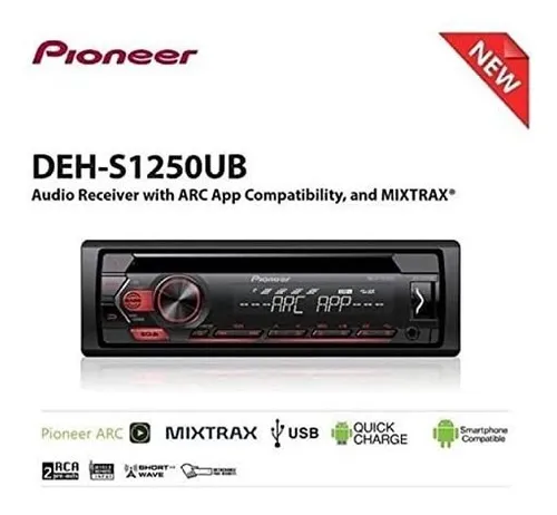 Estéreo Clásico De Auto Pioneer Deh150mp In-dash