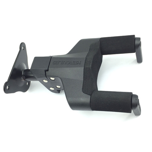 Suporte Parede Guitarra /baixo /violão Haste Curta Hercules Cor Preto