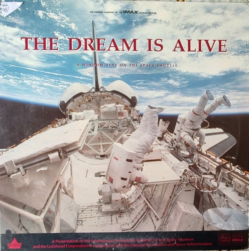 Laser Disc - Pelicula - The Dream Is Alive  (xx981.