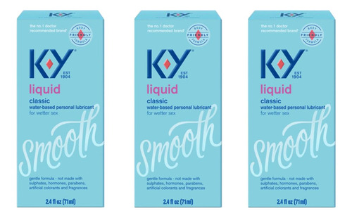 K-y Lubricante A Base De Agua Liquido Para Adultos, Lubrican