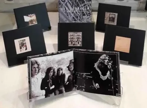 Led Zeppelin Box Set 10 Cds + Book The Complete Studios Raro