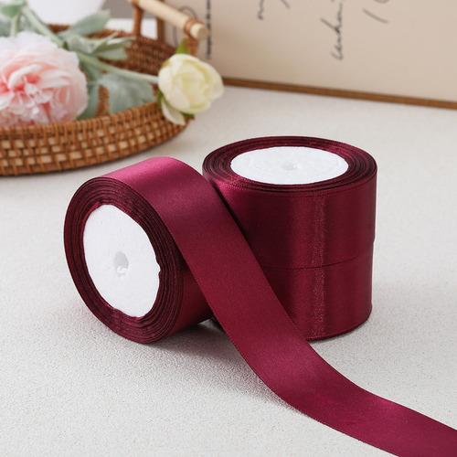 Z 5 Rollos Satinado Decoracion Colores Cintes 4cm 112.5