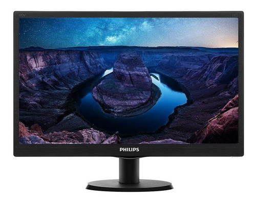 Monitor Philips V 193v5lhsb2 Lcd 18.5  Negro Hdmi Vga 60hz