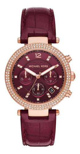 Reloj Michael Kors Para Mujer Mk6986 Cronógrafo Con