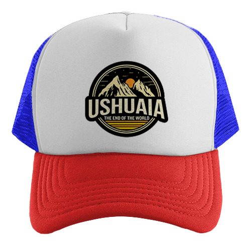 Gorra Trucker Usuahia Fin Del Mundo Estampada